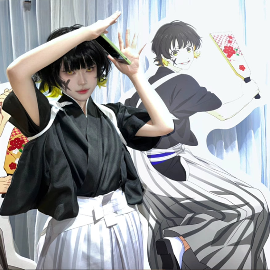 Monenjoy ブルーロック 和服姿 コスプレ衣装　イベント　大正ロンマン　エゴい　潔世一・蜂楽廻・千切豹馬・國神錬介・凪誠士郎・糸師凛 - Monenjoy