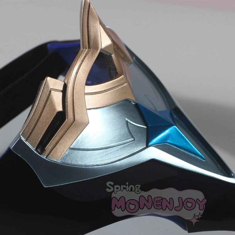 Monenjoy　原神　ドットーレ 博士 マスク　仮面　ファデュイ執行官　コスプレ道具　武器モデル 舞台・イベント用　舞台道具　19＊20cm
