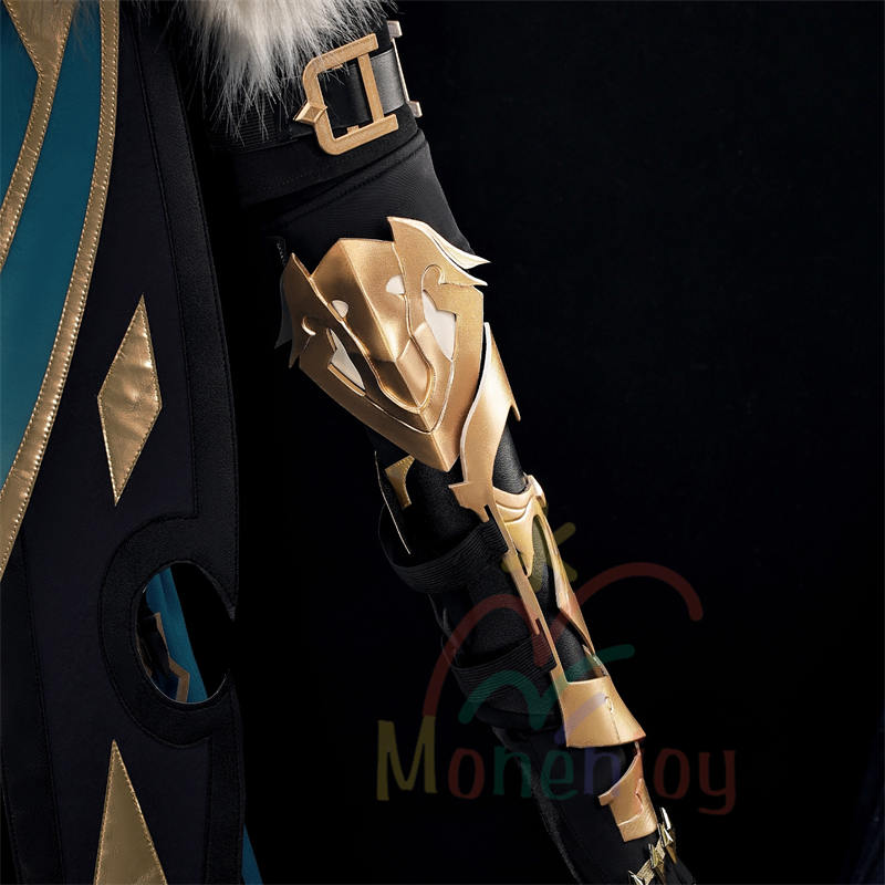 Monenjoy 原神 ファルカ コスプレ衣装 ナドクライ編Varka コスチューム　モンド / 西風騎士団　（フルセット）イベント・仮装に最適 西風騎士団 大団長
