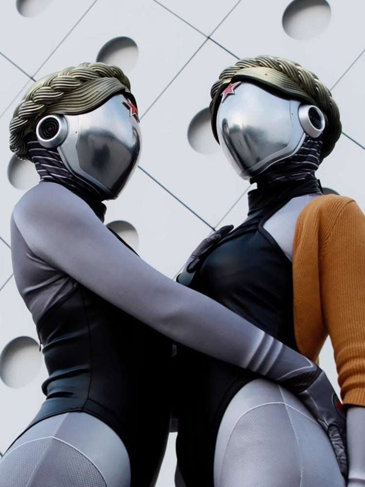 Monenjoy Atomic Heart 　ヘルメット　アトミックハート　コスプレ道具　イベント　仮面　マスク - Monenjoy