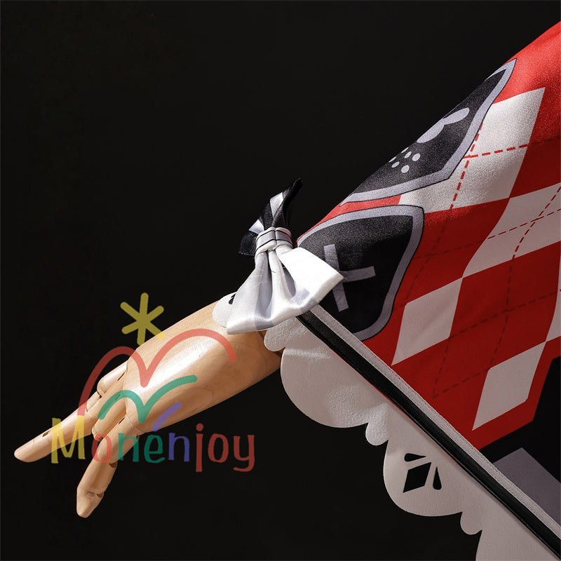 第一弾予約中　Monenjoy　崩壊スターレイル 火花　コスプレ衣装 ドレス フルセット 3D樹脂パーツ ぬいぐるみ付き スタレ　コスチューム 二相楽園 愉悦 　仮装