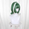 Monenjoy　ガチアクタ ギータ ウィッグ　カツラ　32cm　鬘　コスプレ道具　緑色　耐熱 コスプレ用カツラ