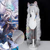Monenjoy　アークナイツ　凛御シルバーアッシュ 　聖聆プラマニクス 110cm ココスプレ ウィッグ　鬘　コスチューム　ハロウィン　クリスマス　学園祭