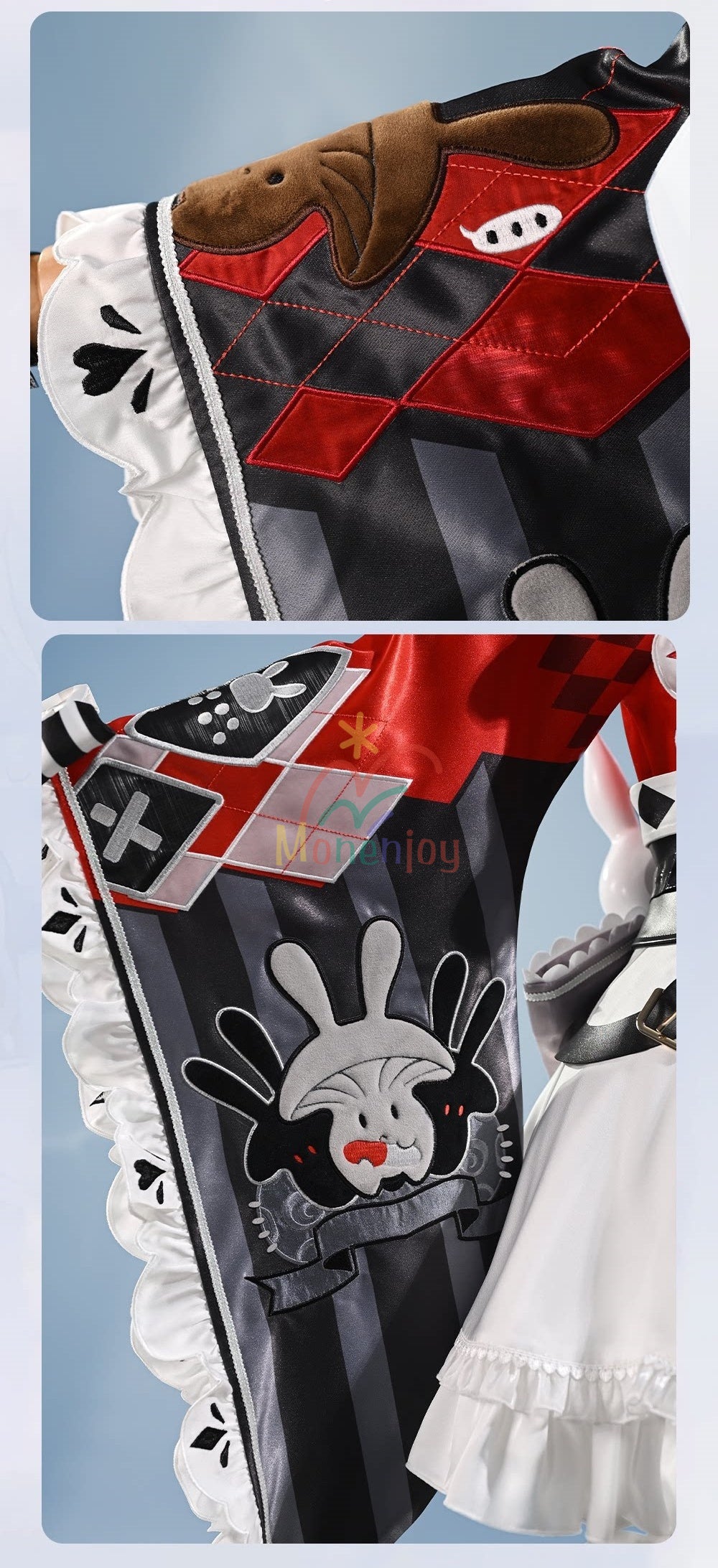 Monenjoy　崩壊スターレイル 火花 コスプレ衣装　Sparxie　Honkai: Star Rail　コスチューム　2種類選択　刺繍柄　金属製パーツ　イベント MONENJOY