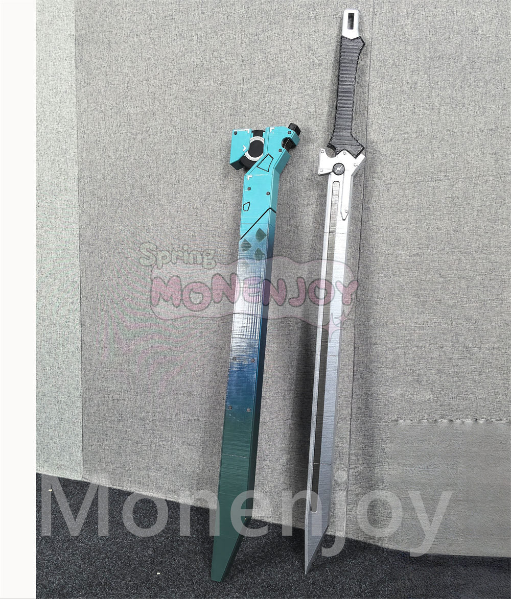 Monenjoy　エンドフィールド　チェン・センユー　 仰止　モチーフ武器　片手剣　100cmレプリカ アークナイツ　イベント舞台対応　 MONENJOY