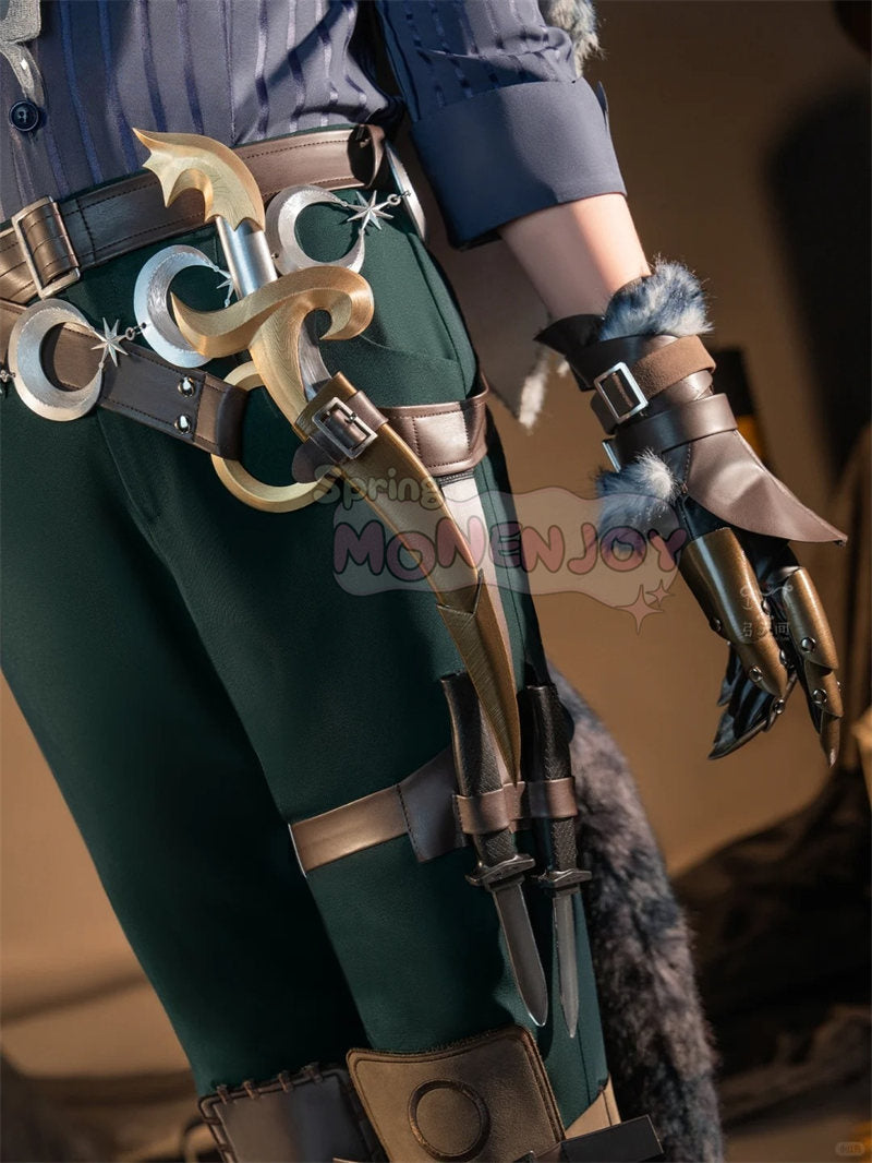 Monenjoy 第五人格　人形師　コスプレ衣装　IdentityV　マティアス・チェルニン　コスチューム　 Puppeteer Matthias Czernin　 アイデンティティ5　3ｄ樹脂製パーツ
