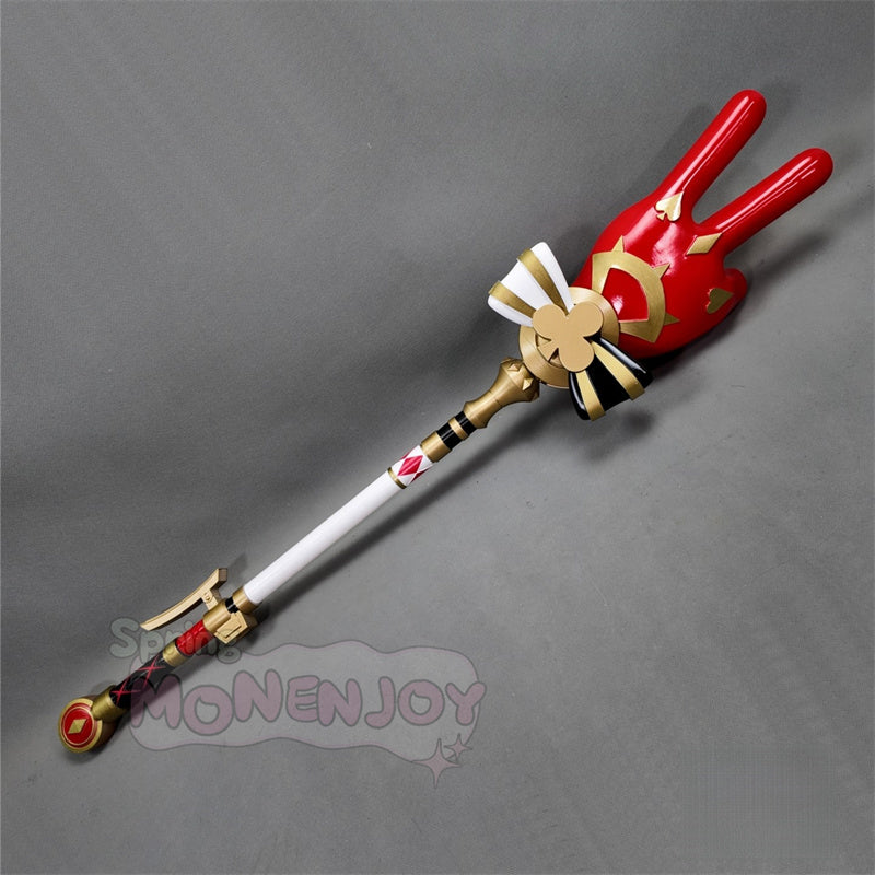 じゅんぺ リンク 崩壊：スターレイル 花火 道具杖107cm Monenjoy 崩壊スターレイル 火花 杖 100cm PLa材質 武器モデル 3種交換