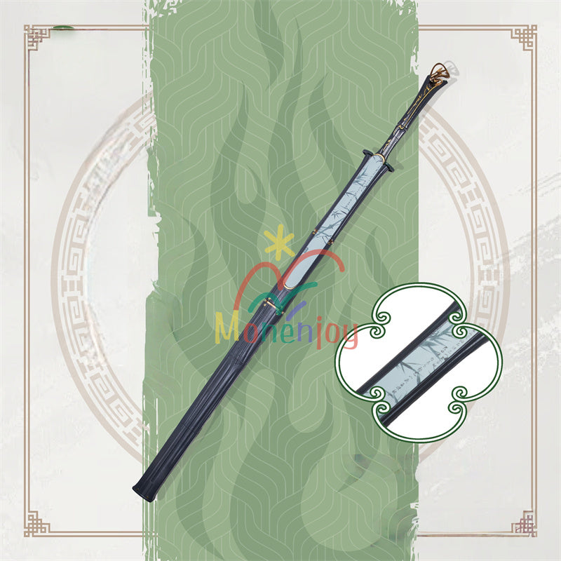 Monenjoy　鳴潮　仇遠 迅刀　破敵の鋭竹　 モチーフ 武器　コスプレ道具　 　きゅうえん　 イベント　120cm　PLA材質