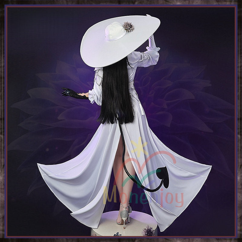 完売次第終了 SML納品　Monenjoy 崩壊スターレイル　コンスタンス　永火官邸　ダリア　コスプレ衣装　帽子付　天外衛星通信 　コスチューム　3d樹脂製パーツ ハロウィン