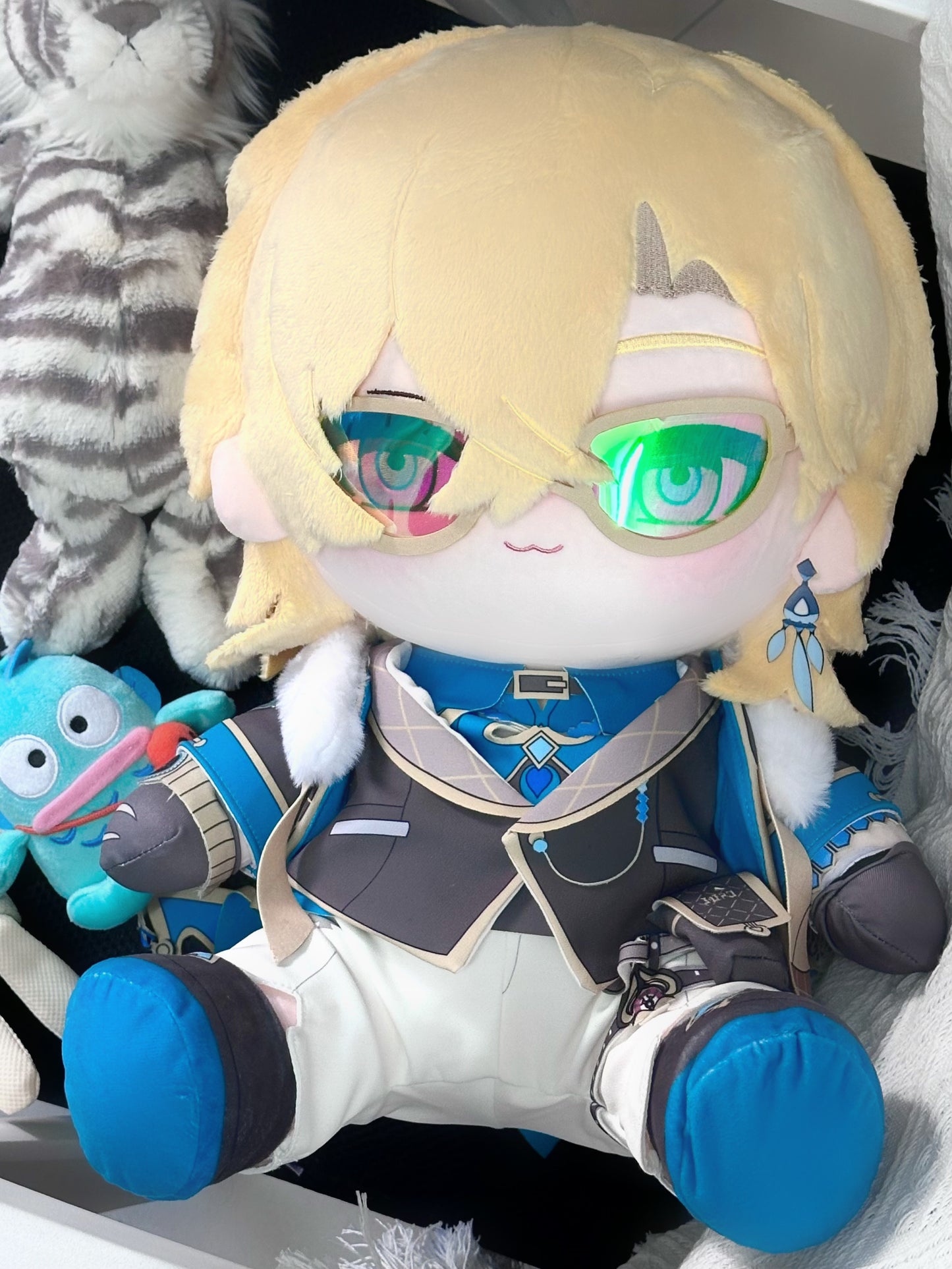 Monenjoy　崩壊スターレイル　アベンチュリン　着せ替え可能　綿人形 40cm　ぬいぐるみ　（座り姿勢タイプ） 同人ハンドメイドドール【予約販売・ロット別発送】 中国輸入品