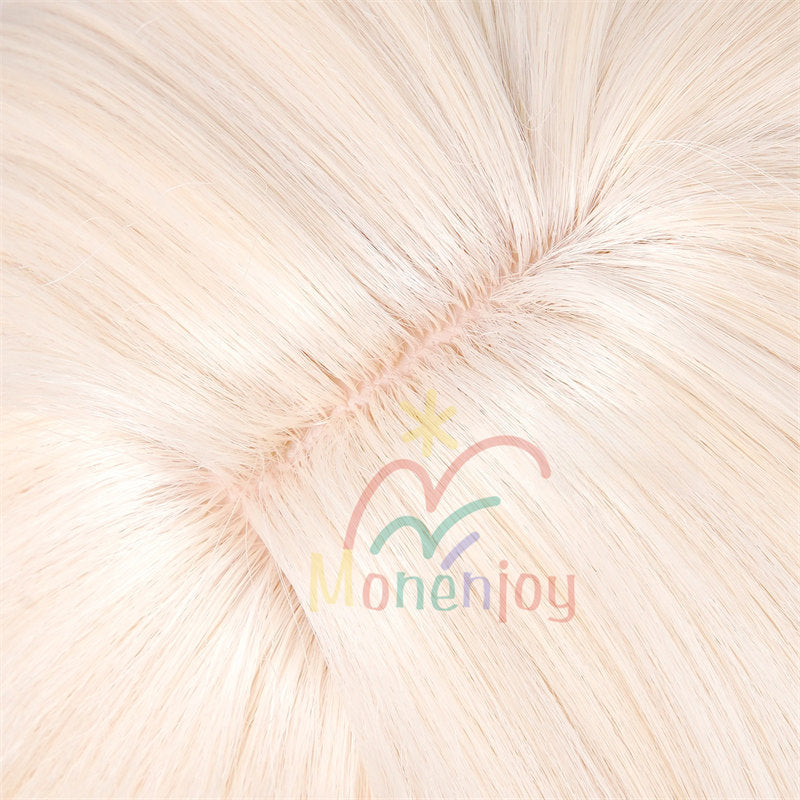 Monenjoy　原神 アリス　ウィッグ コスプレ　かつら　98cm　コスチューム　ナド・クライ編　魔術師　コスプレ道具　魔女　仮装　モンド　 魔女会