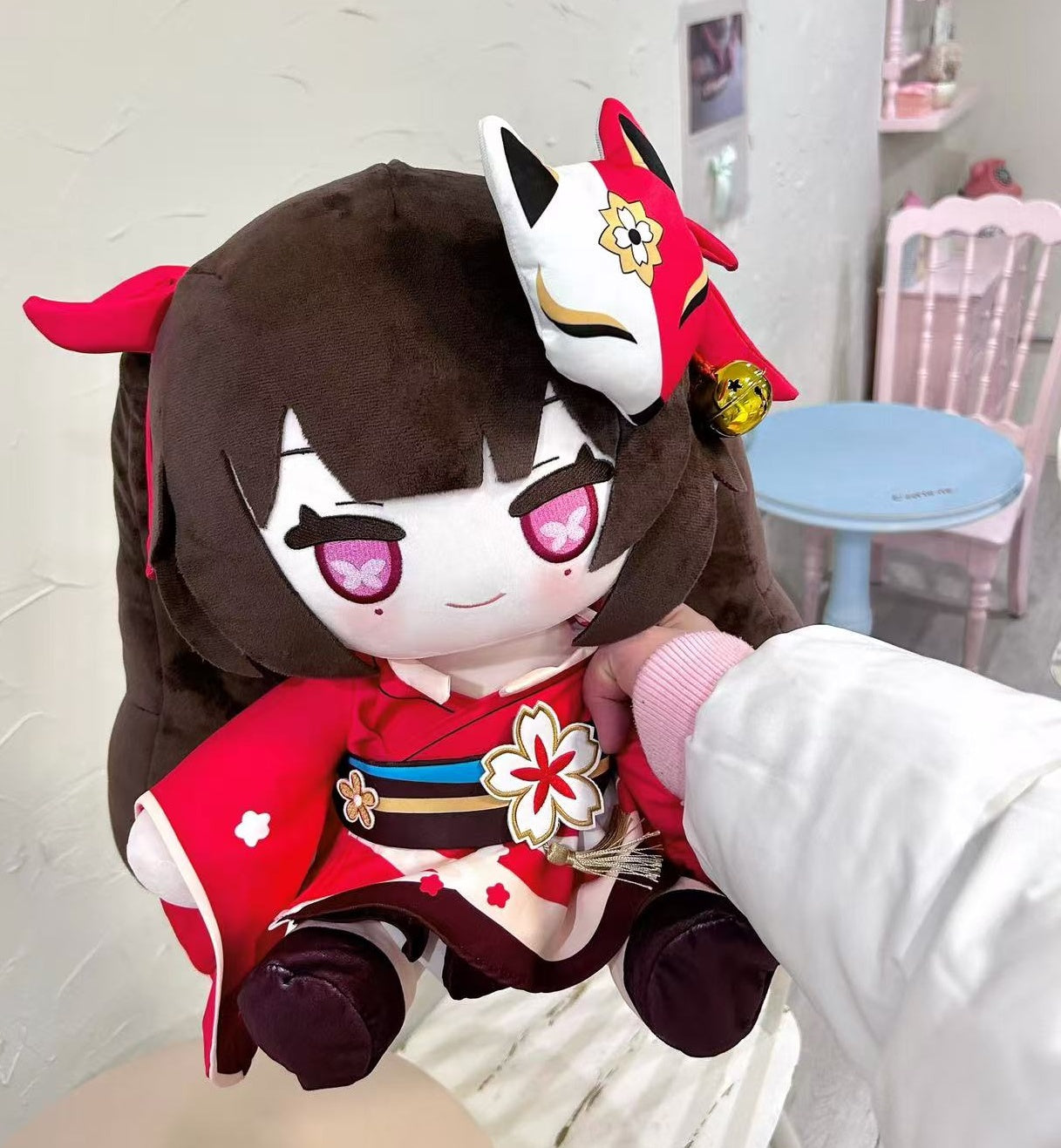 Monenjoy "Haikyu Star Rail" Fireworks Body Pillow-Shaped Cotton Doll, 40cm, Gift, Accessories, Dress-Up, Made-to-Order, Handmade in China 