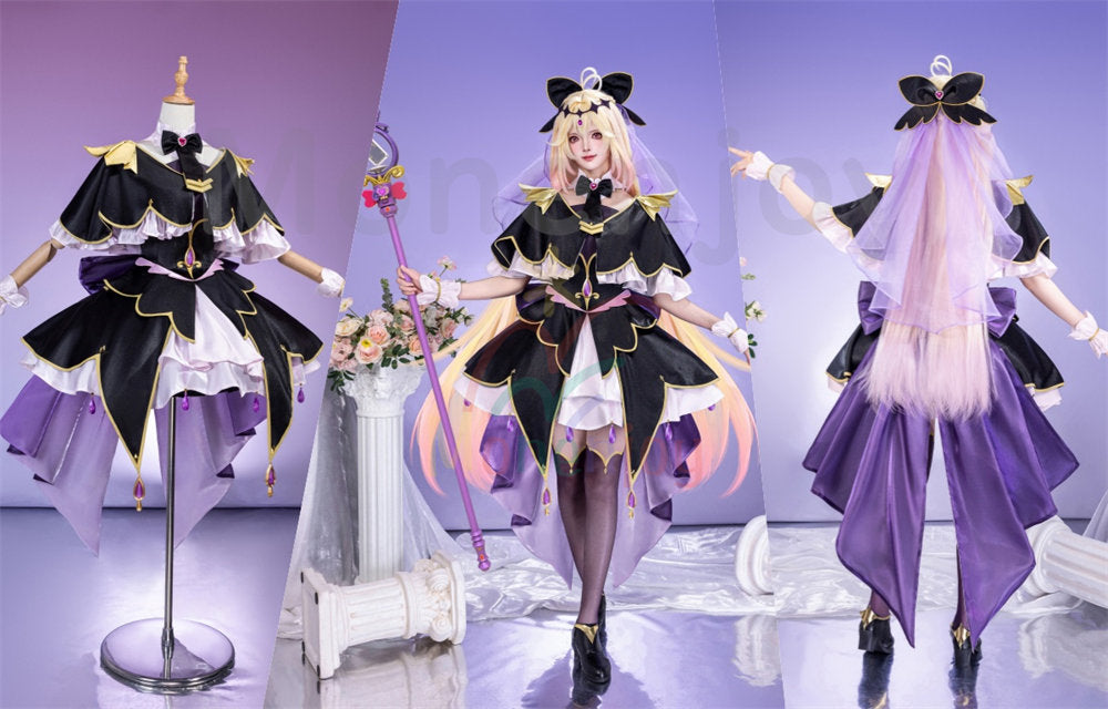 コスプレ衣装　キュアアルカナシャドウ　森亜るるか　名探偵プリキュア　私服　ロリ服 森亜るるか キュアアルカナ・シャドウ コスプレ衣装 名探偵プリキュア