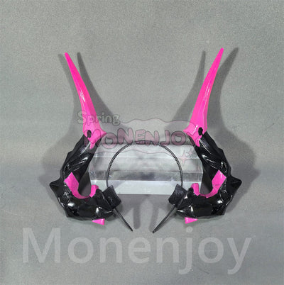 Monenjoy エンドフィールド イヴォンヌ 角 28cm ヘアバンドPLA材質　コスプレ道具　アークナイツ　イベント舞台対応 MONENJOY