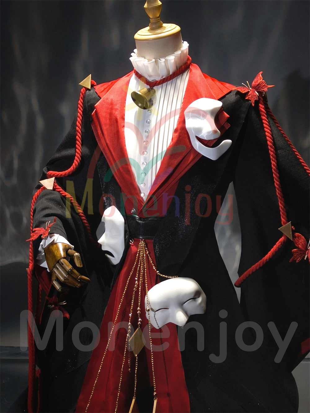 予約　Monenjoy　 2026アークナイツ音律聯覚 　ファントム 傀影 Phantom　コスプレ衣装　イベント　 MONENJOY