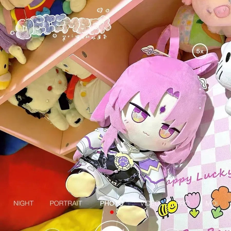 Monenjoy 崩壊スターレイル 符玄（ふげん 着せ替え可能　誕生日プレゼント　綿人形 40cm　ぬいぐるみ　（座り姿勢タイプ） 同人ハンドメイドドール【予約販売・ロット別発送】 中国輸入品