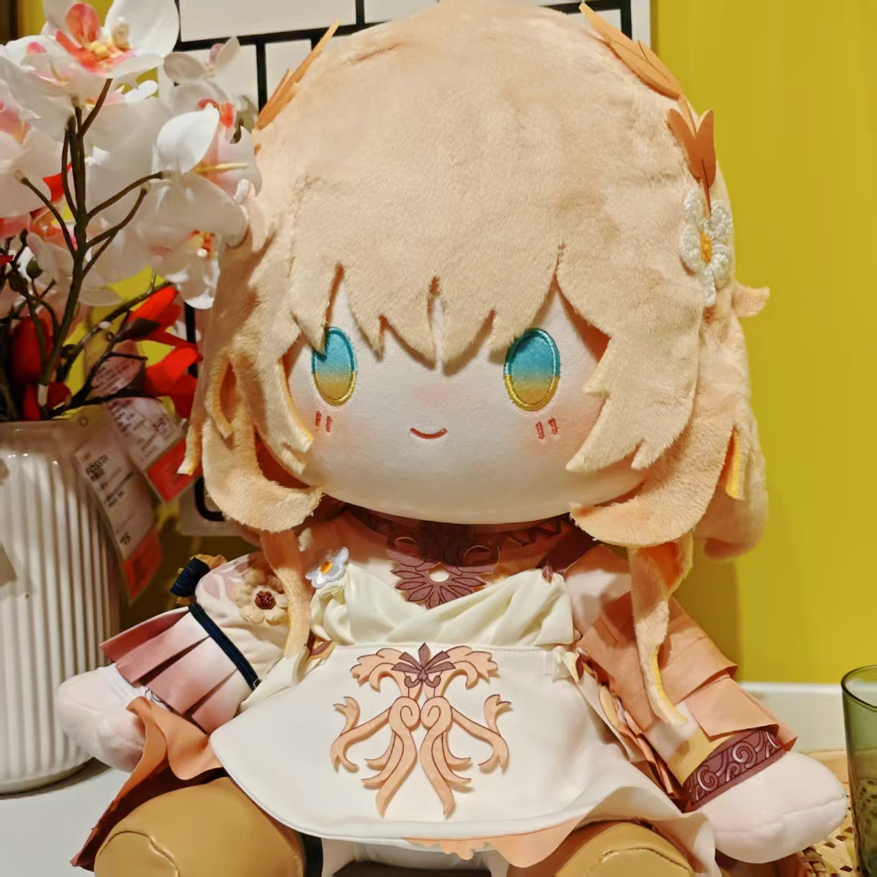 Monenjoy　崩壊スターレイル アグライア ぬいぐるみ　着せ替え可能　綿人形 40cm　ぬいぐるみ　（座り姿勢タイプ） 同人ハンドメイドドール【予約販売・ロット別発送】 中国輸入品