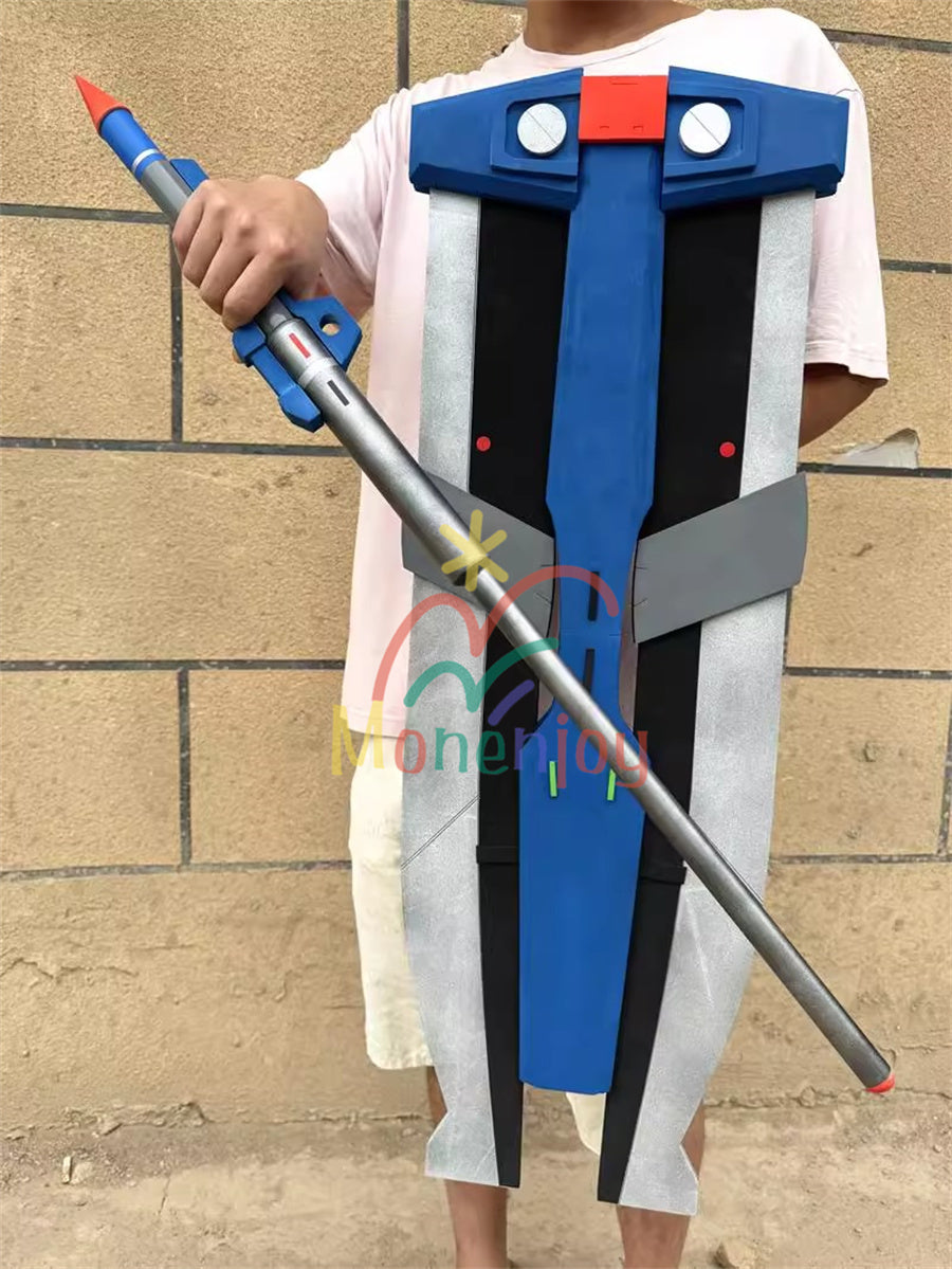 Monenjoy　ゼンレスゾーンゼロ   セス・ローウェル　コスプレ道具　盾　長柄道具　85cm 特務捜査班　イベントGS1437