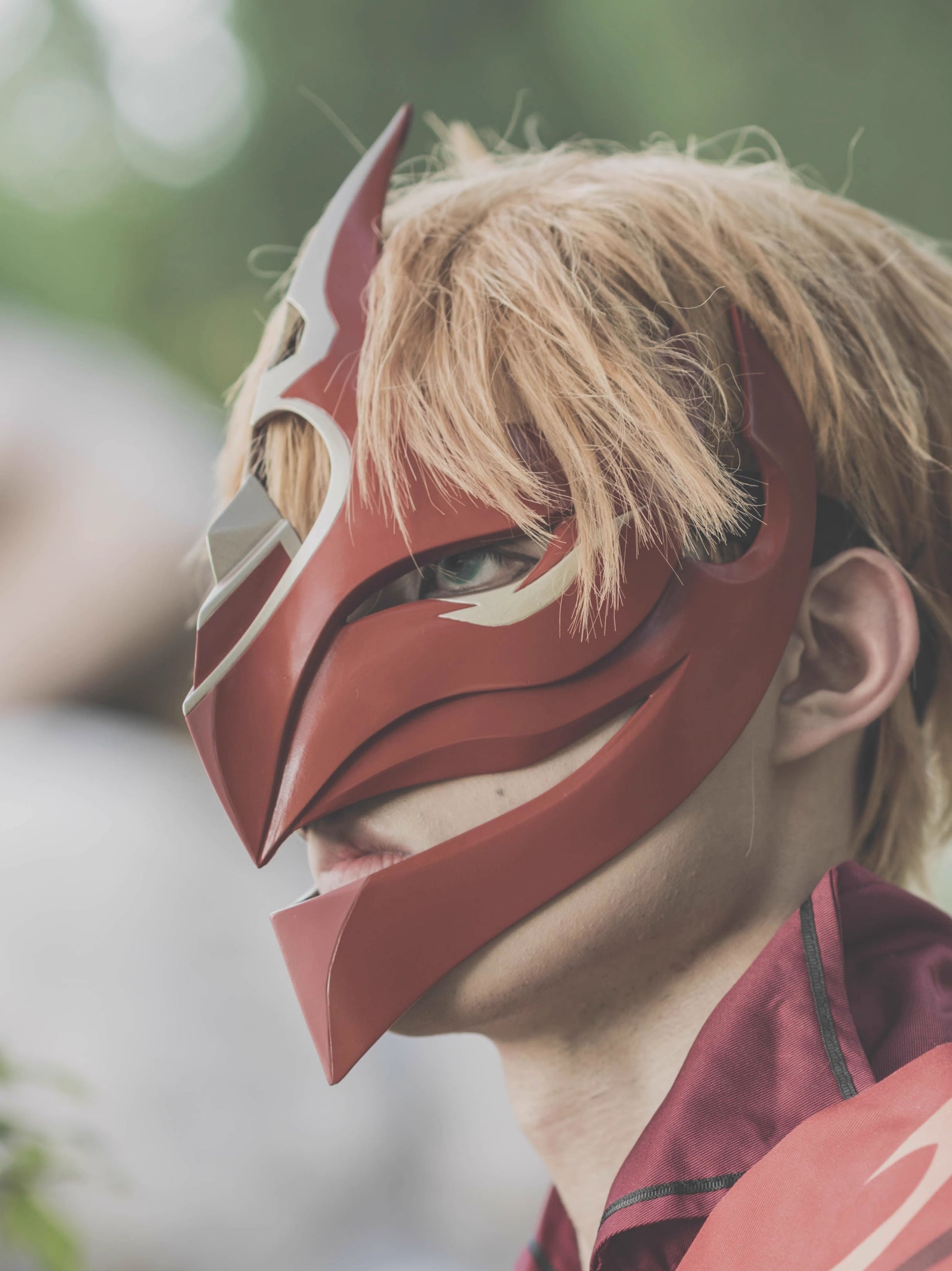 ［受注製品］Monenjoy 原神　タルタリヤ　マスク　コスプレ道具 - Monenjoy