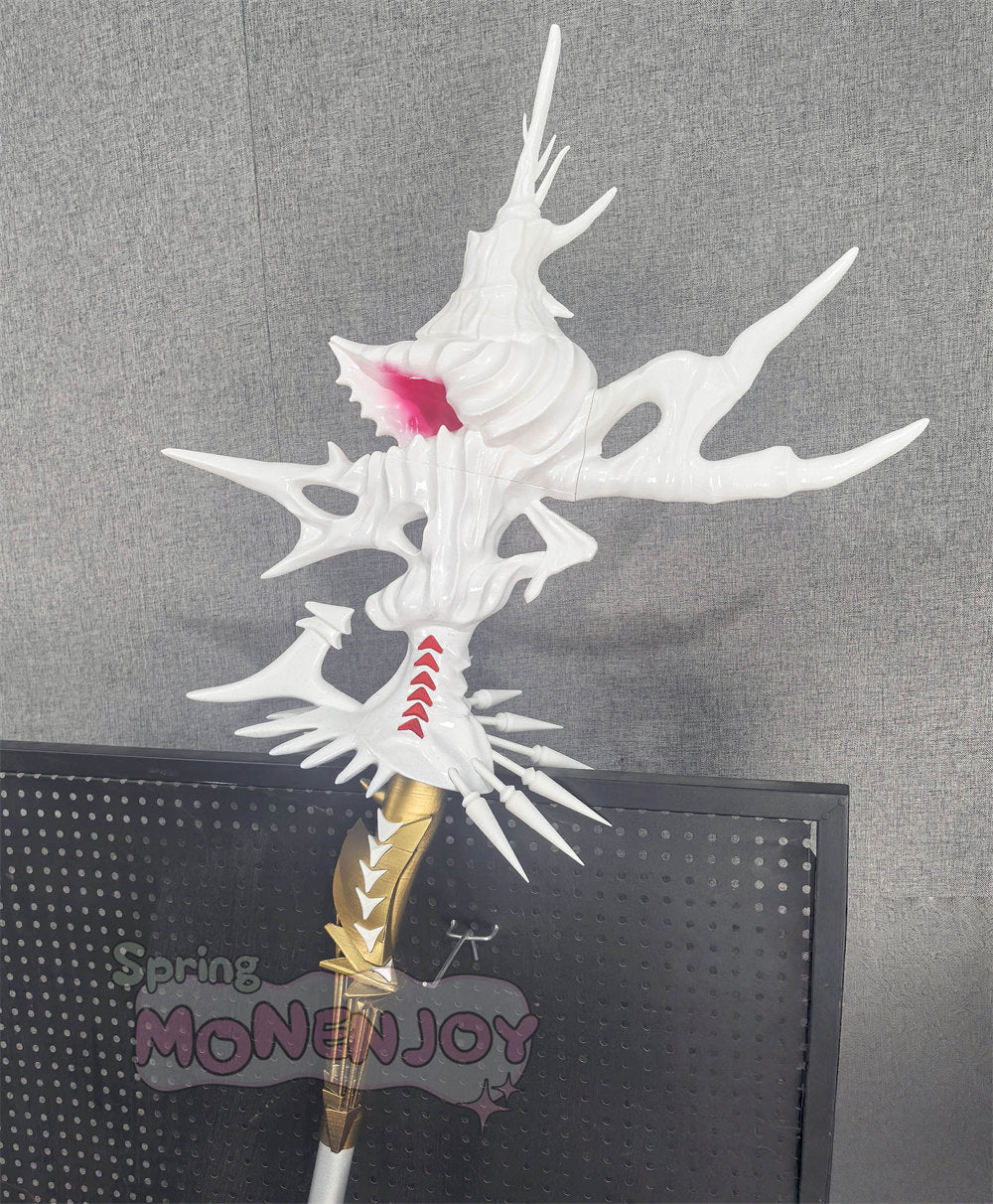 Monenjoy　アークナイツ　濁心スカジ　 行者Ver　長柄武器　法杖　コスプレ道具　180cm　PLa材質　Skadi the Corrupting Heart　イベント舞台対応　レプリカ MONENJOY
