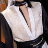 Monenjoy　アークナイツ　 ウァン　コスプレ衣装　龍角付　合金パーツUP　望 Wang　コスプレ衣装　イベント　豪華サテン生地 MONENJOY