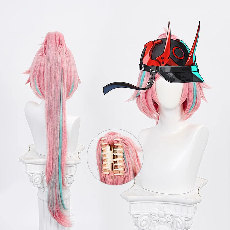 Monenjoy　崩壊スターレイル　乱破（らんは）　ウィッグ　カツラ　コスプレ道具 - Monenjoy