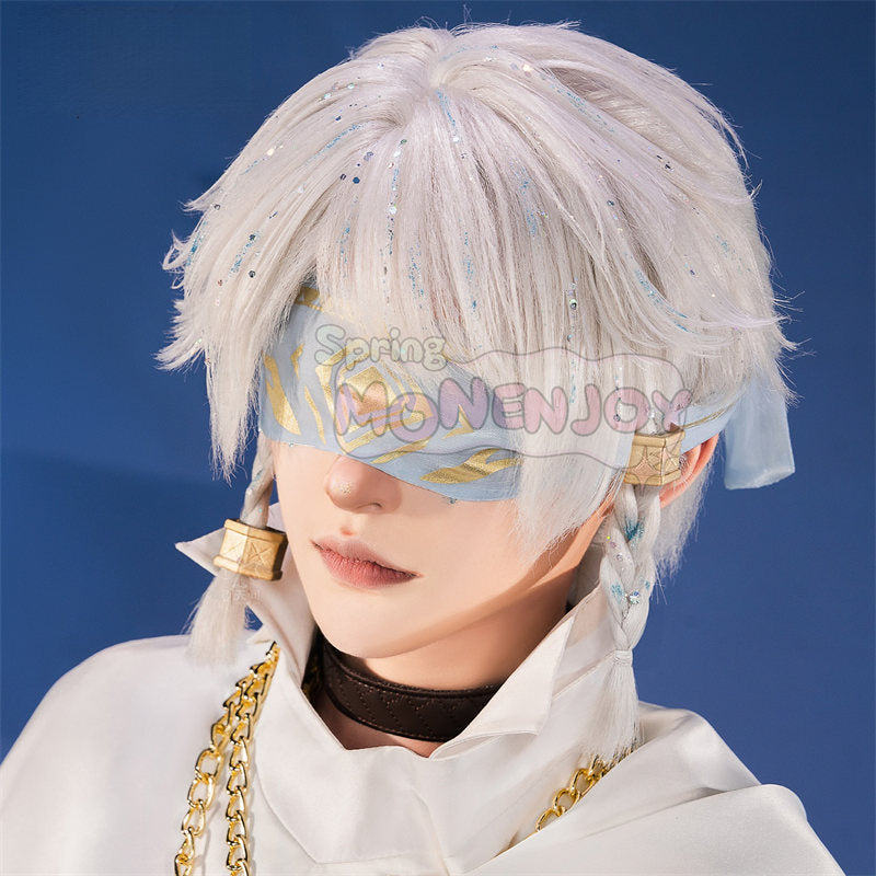 Monenjoy アイデンティティ5 占い師 ホワイト コスプレ衣装 SSR衣装