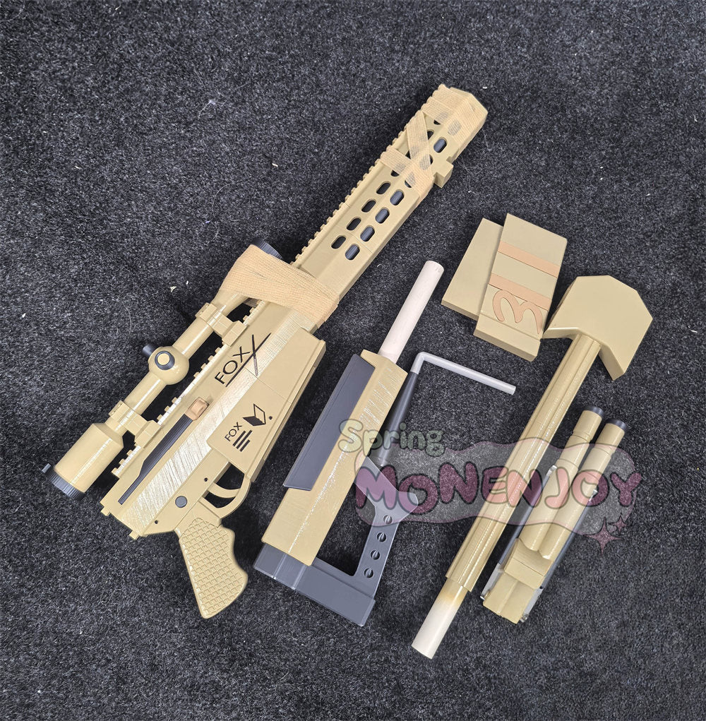 Monenjoy　ブルアカ 天神山オトギ 　コスプレ道具　武器モデル　FOX-82式スナイパーライフル　130cm　PLa材質　ブルーアーカイブ　イベント舞台対応 MONENJOY