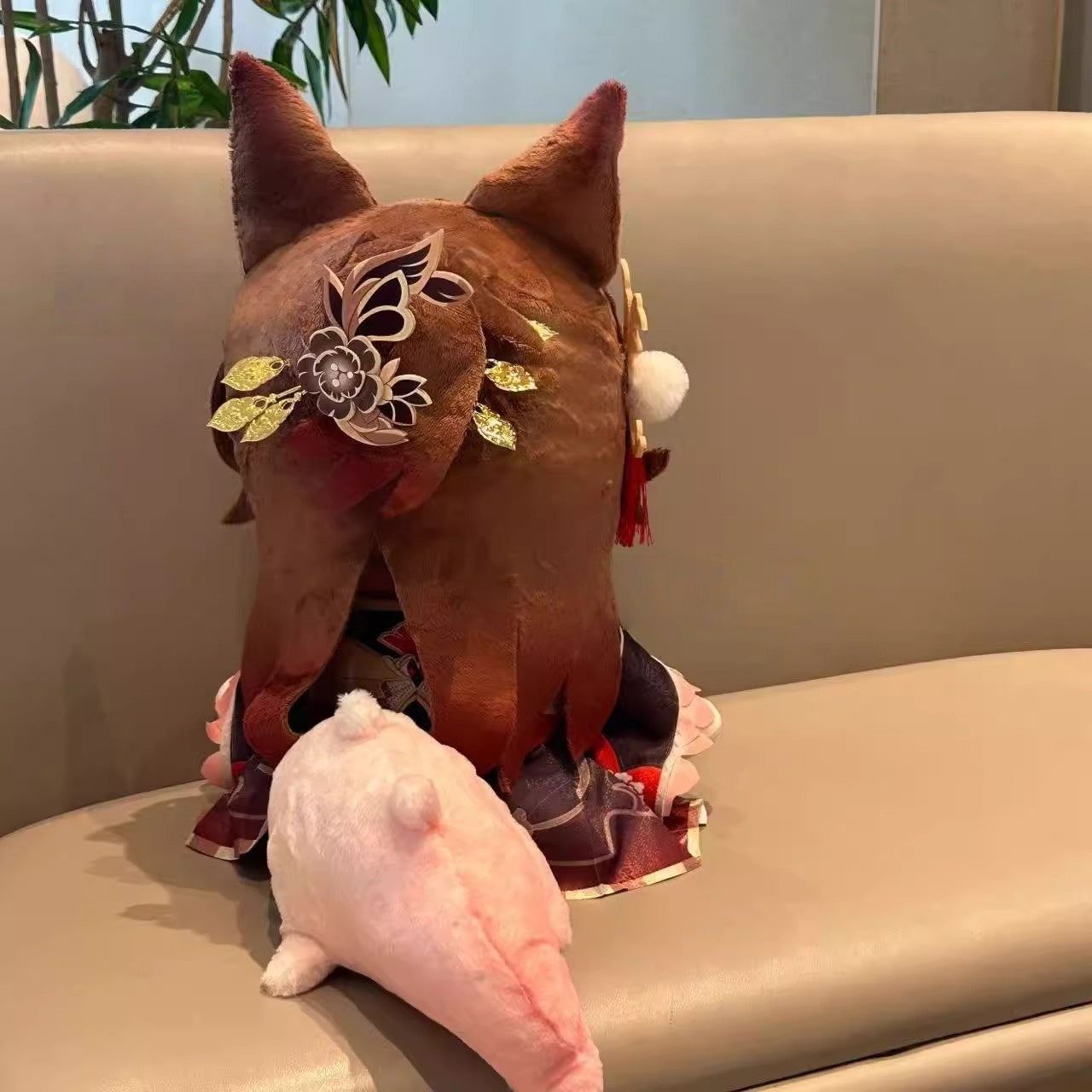 Monenjoy　崩壊スターレイル　帰忘の流離人	キャストリス　サンデー　綿人形　40cm　刺繍柄　ぬいぐるみ　（座り姿勢タイプ） 同人ハンドメイドドール【予約販売・ロット別発送】 中国輸入品