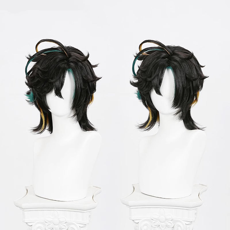 Monenjoy 原神 キィニチ ウィッグ　カツラ　コスプレ道具　イベント　 - Monenjoy