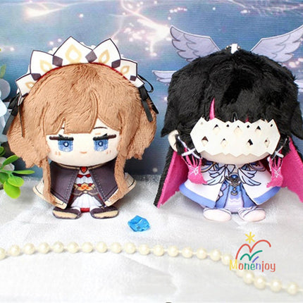 Monenjoy　原神 空月の歌　 ぬいぐるみ サンドローネ(傀儡) コロンビーナ(少女 ぬいぐるみ　12cm　アクセサリー　萌えグッズ　