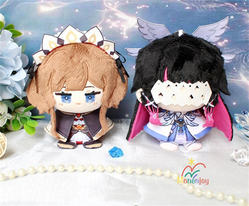 Monenjoy　原神 空月の歌　 ぬいぐるみ サンドローネ(傀儡) コロンビーナ(少女 ぬいぐるみ　12cm　アクセサリー　萌えグッズ　