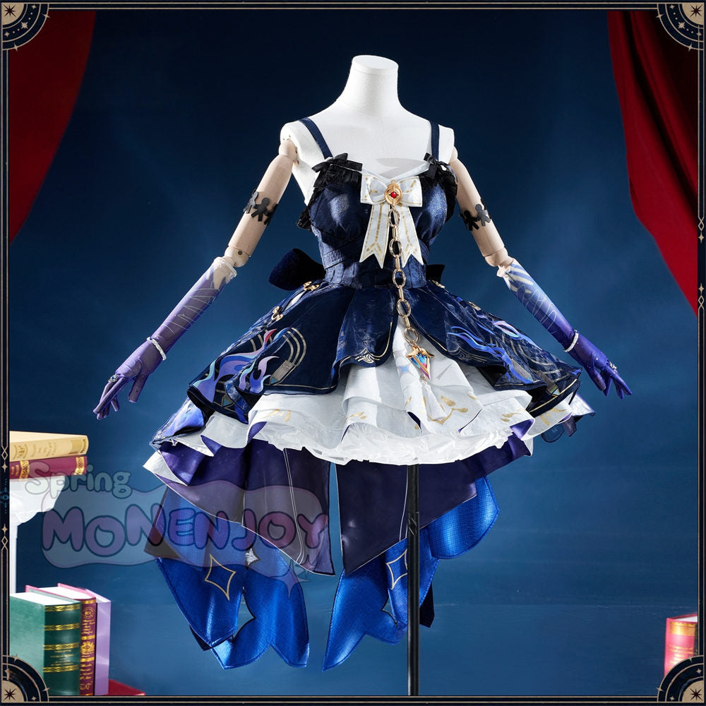 Monenjoy 鳴潮 ダーニャ 幻滅の形状態 コスプレ衣装 合金アクセサリー