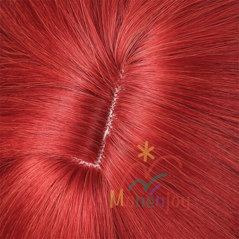 Monenjoy　ガチアクタ　リヨウ　鬘　95cm 三つ編み ウィッグ　鬘 かつら　耐熱ウィッグ マットシルク 自然感　 GACHIAKUTA 仮装