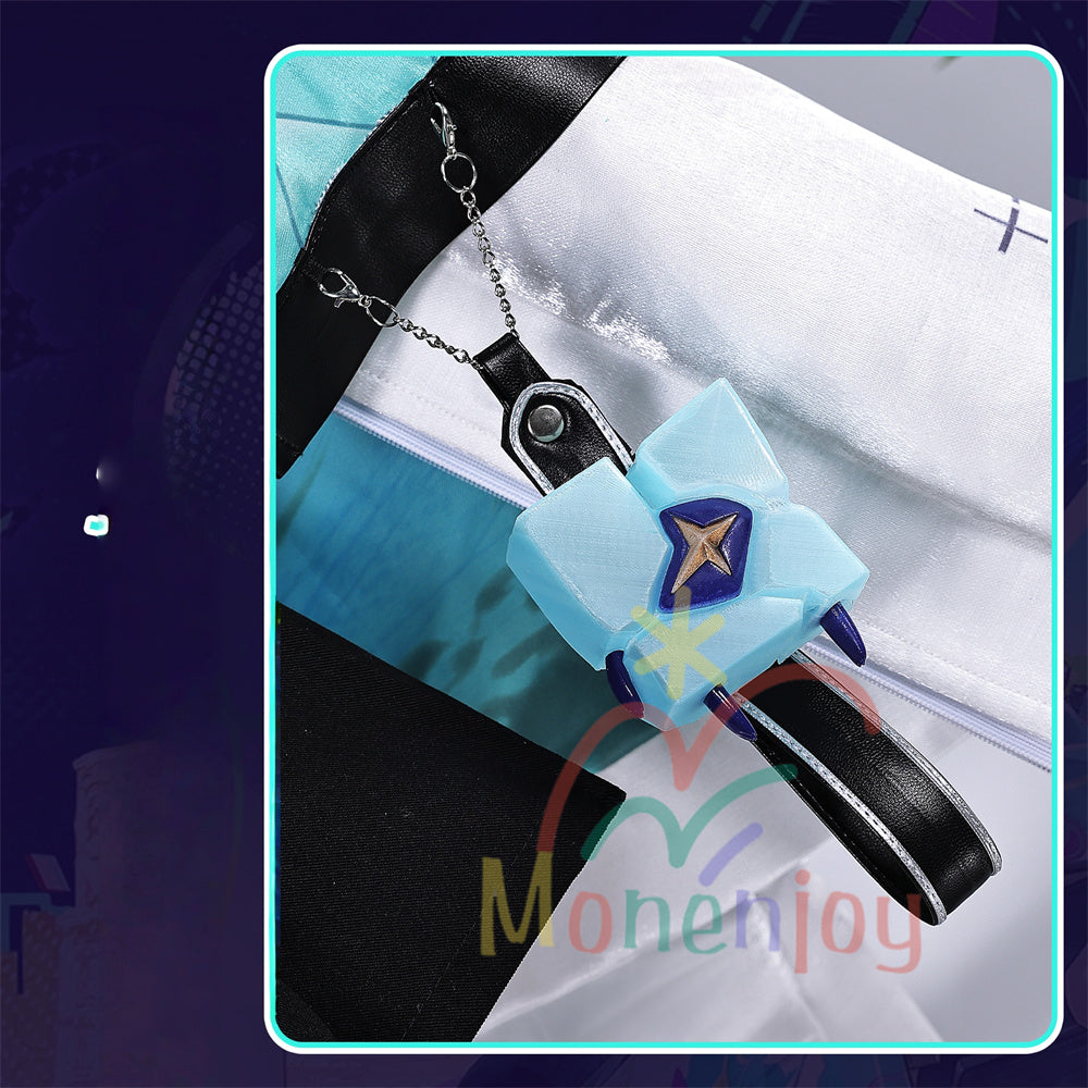 Monenjoy　鳴潮 リンネー コスプレ衣装　アクセサリー　コスチューム　イヤホーン付　3d樹脂製パーツ MONENJOY