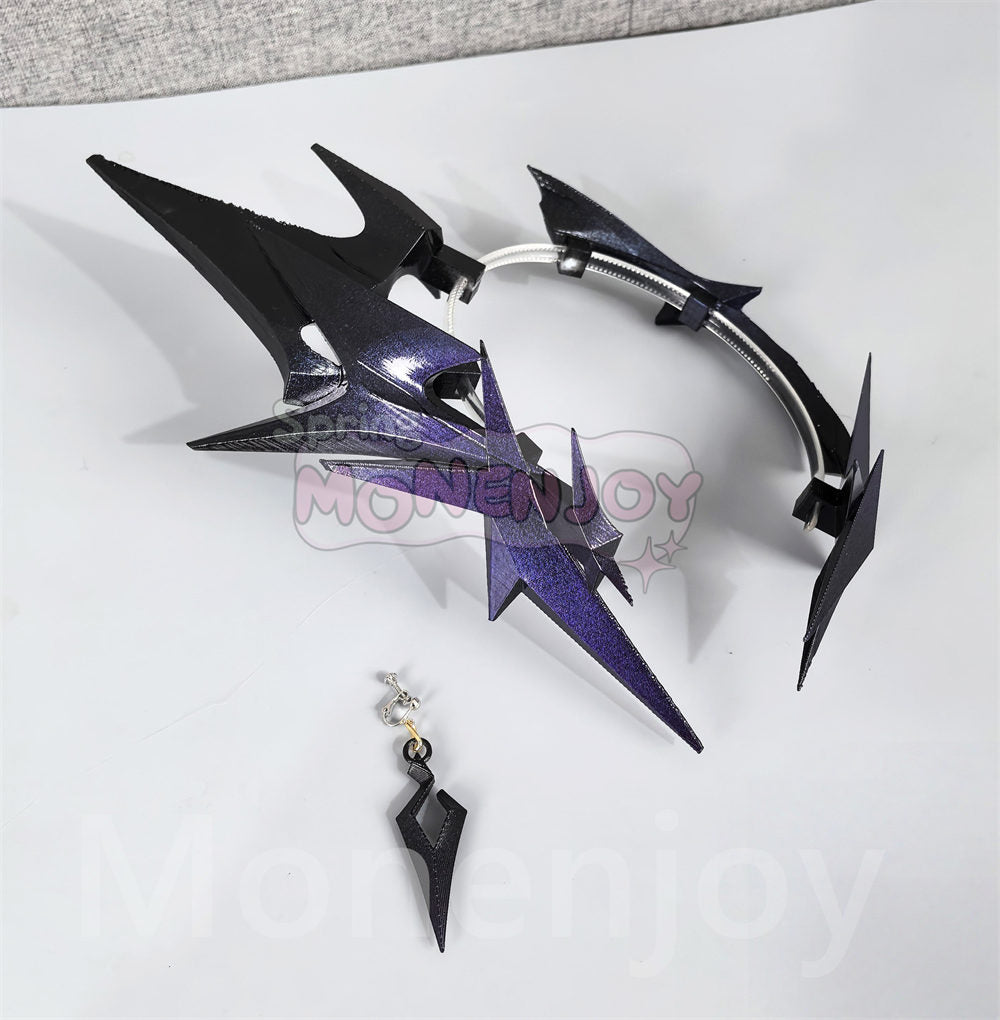 Monenjoy　エンドフィールド　ネファリス　アークナイツ　コスプレ道具　尻尾　ヘアバンド　イベント舞台対応 MONENJOY