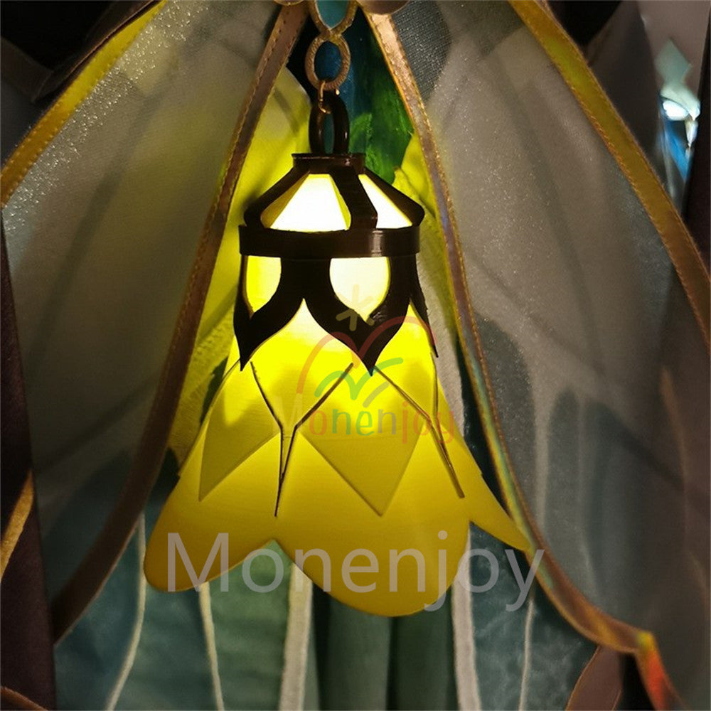 Monenjoy　崩壊スターレイル ホタル 　コスプレ衣装　Firefly 金属製パーツ　発光飾付　コスチューム　ドレス　フルセット MONENJOY