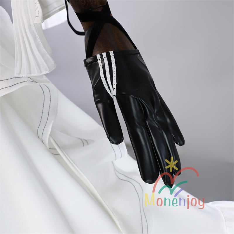 Monenjoy　鳴潮　フローヴァ　白色　洋服　ワンピース　コスプレ衣装　ワンピース　礼服　コスチューム　イベント