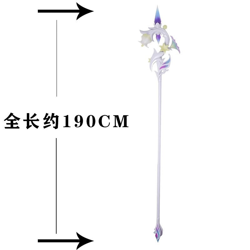 Monenjoy　原神 ルミドゥースの挽歌(エミリエモチーフ武器)　発光　コスプレ道具　Lumidouce Elegy　武器レプリカ　1：1レプリカ　モデル　 - Monenjoy