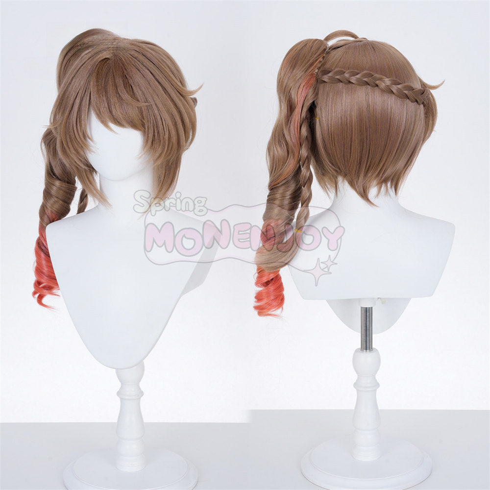 Monenjoy　アークナイツ　 エンドフィールド　アルデリア　ウィッグ　鬘　コスプレ道具　耐熱ウィッグ　 MONENJOY