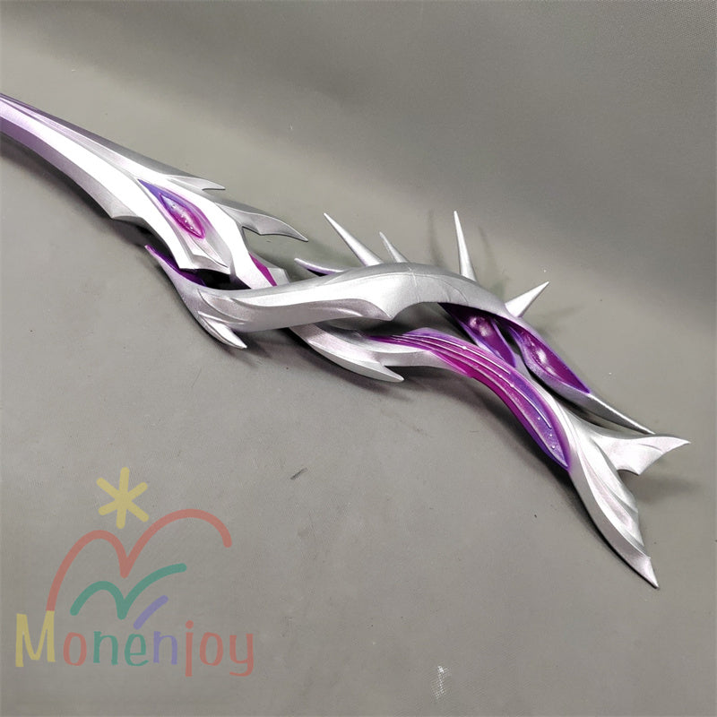 Monenjoy 崩壊スターレイル セイレンス コスプレ道具　110cm　片手剣　PLA樹脂プリント　武器モデル　工芸品　舞台道具