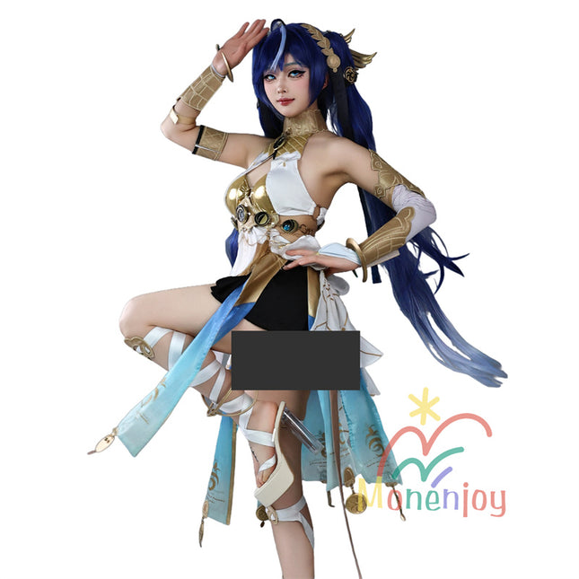 Monenjoy 鳴潮 ユーノ コスプレ衣装 ワンピース 実装 コスチュームGS1935