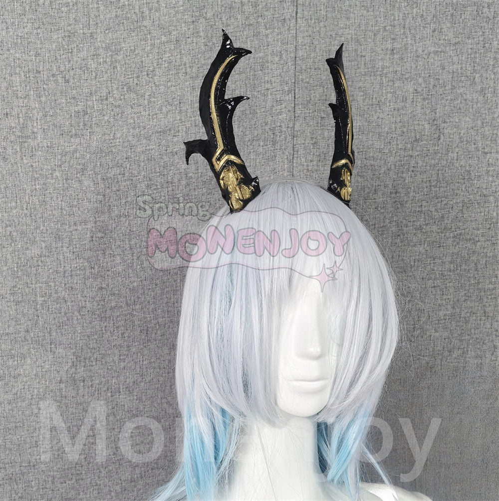 Monenjoy　 エンドフィールド 　リーフォン　角　ヘアバンド　コスプレ道具　アークナイツ　Lifeng　イベント舞台対応 Monenjoy