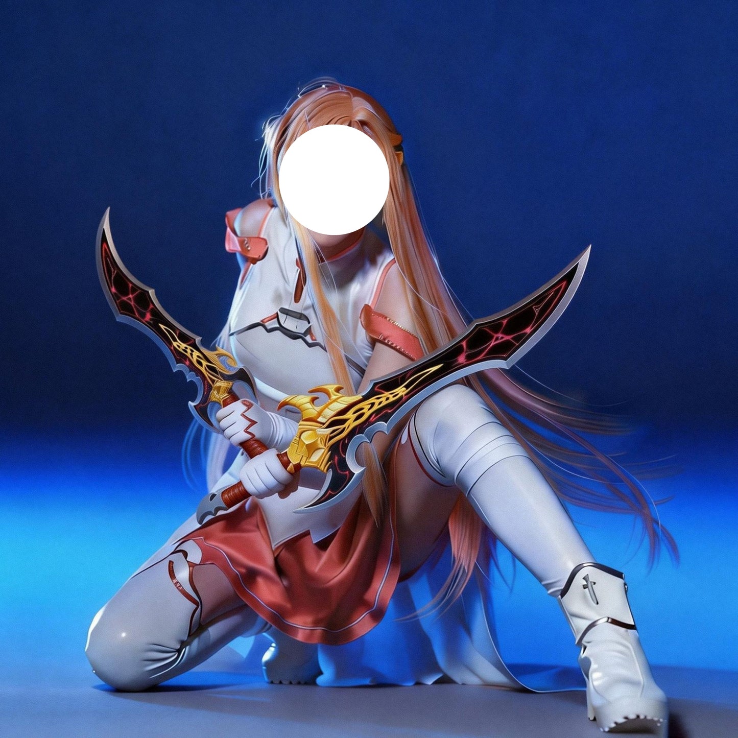 Monenjoy　俺だけレベルアップな件　俺アラ スカルクダガー　水篠旬　武器モデル　57cm　Petg材質　コスプレ道具　イベント　アクセサリー　나혼자만레벨업　ハロイン