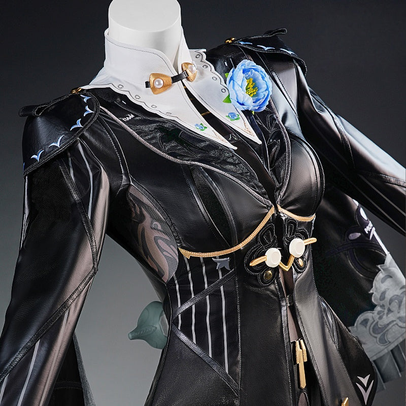 Monenjoy　ゼンレスゾーンゼロ　 イーシェン コスプレ衣装　儀玄　墨まとう影の足跡 　新衣装　黒色　ゼンゼロ　雲霞の行き着く処 ZZZ　YiXuan　コスプレ衣装　イベント　仮装　ハロウィン