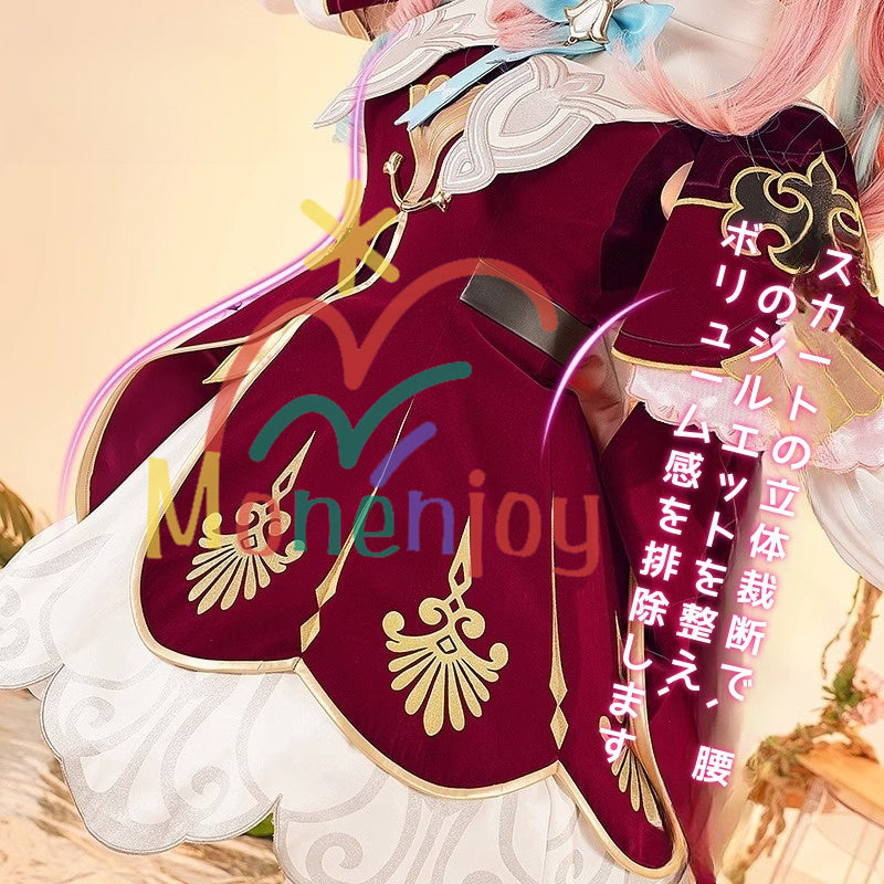 「第一弾注文受付中！ 5月上旬出荷予定」Monenjoy　崩壊スターレイル　ヒアンシー　コスプレ衣装　洋服　ワンピース 少女　医師ヒアシンシア　コスチューム　オンパロス 黄金裔　かわいい　帽子付 - Monenjoy