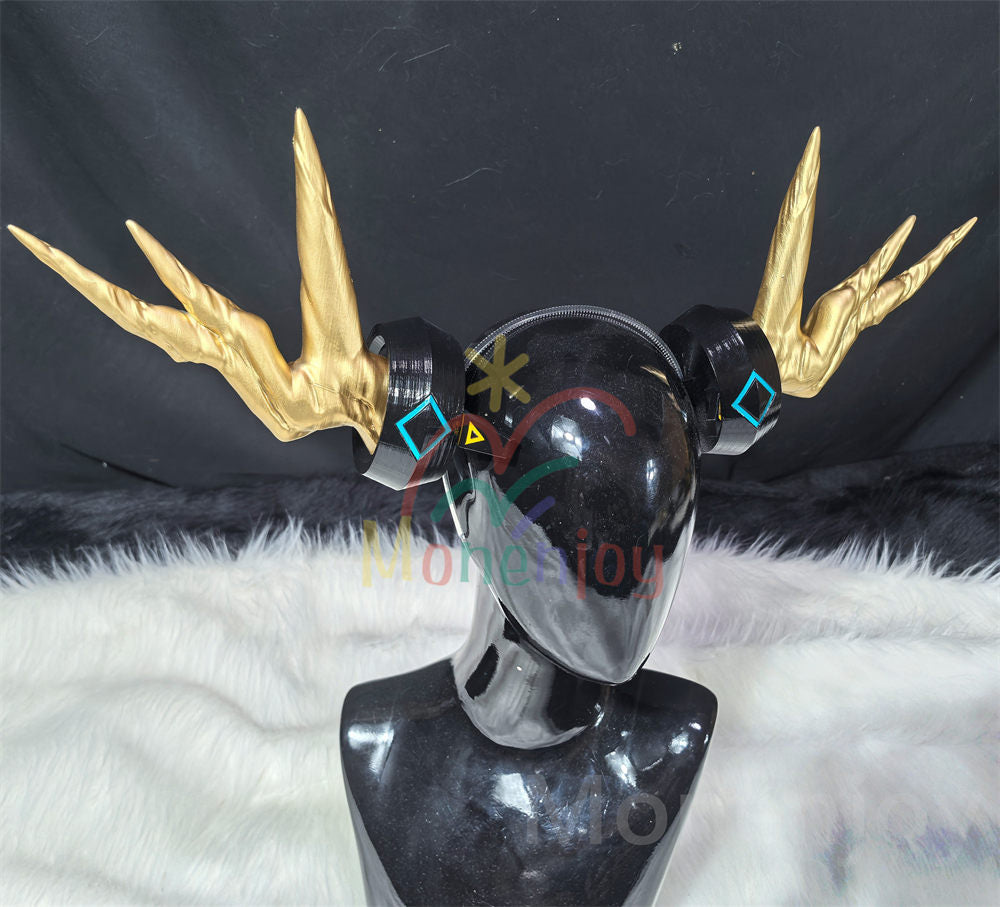 Monenjoy　アークナイツ　 司霆レイズ　角　片手剣　120cm　コスプレ道具 Leizi the Thunderbringer　イベント舞台対応 Monenjoy