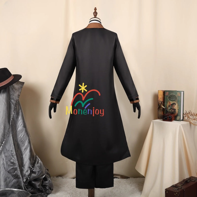 Monenjoy　納品　文豪ストレイドッグス 中原中也 コスプレ衣装　なかはら ちゅうや　イベント　帽子付GS1304 - Monenjoy