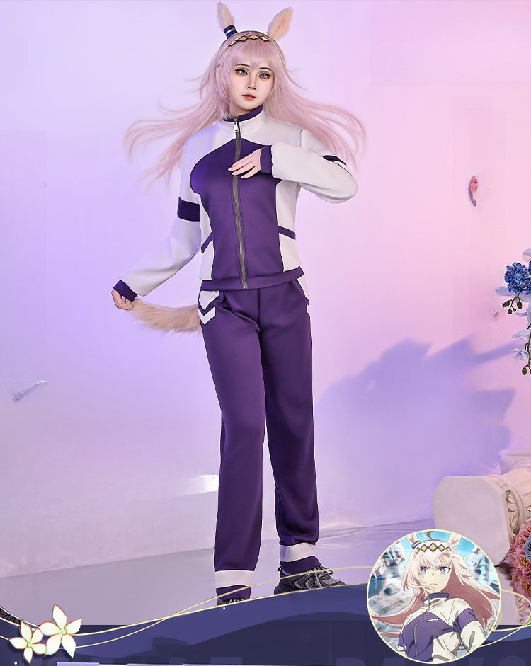 Monenjoy　ウマ娘シンデレラグレイ　オグリキャップ　 フジマサマーチ　コスプレ衣装　運動服　日常服　イベント　仮装 - Monenjoy