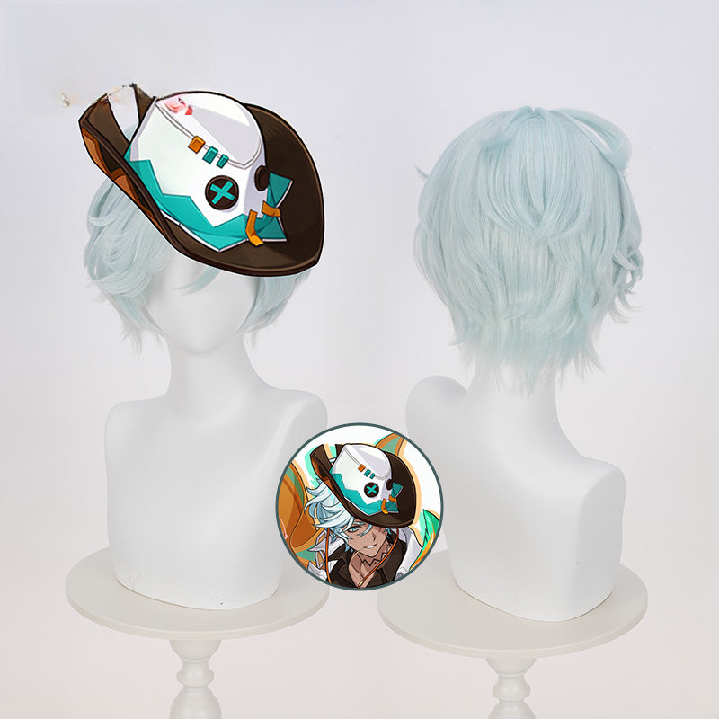 monenjoy 原神 イファ 　ウィッグ　トラロカンの竜医　コスプレ　27cm - Monenjoy